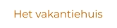 Het vakantiehuis